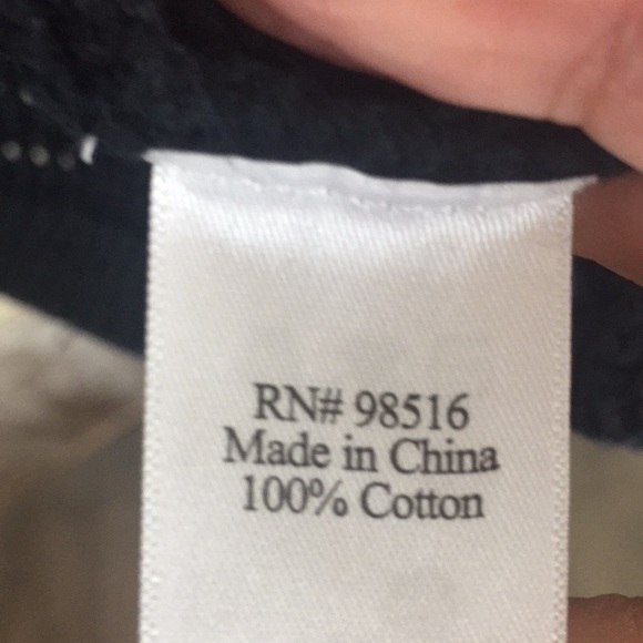 Coldwater Creek Cotton Knit Long Open Sweater Vest - Picture 5 of 6